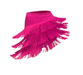Jupe à franges danse latine 8 coloris au choix