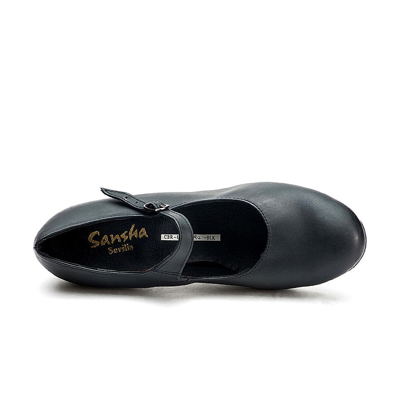Chaussures Flamenco Caractère Sansha Talons de 6 cm