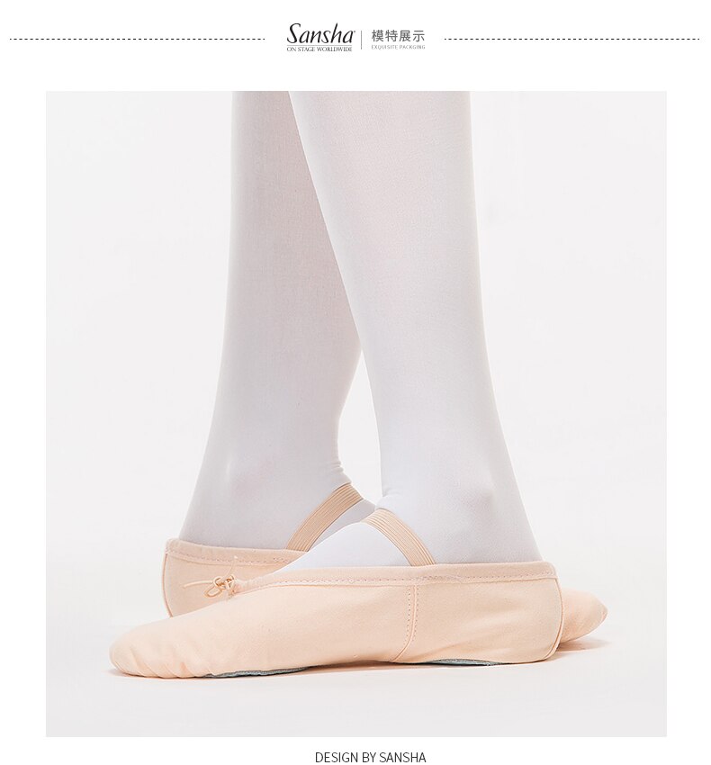 Chaussons demi-pointes bi-semelle Sansha