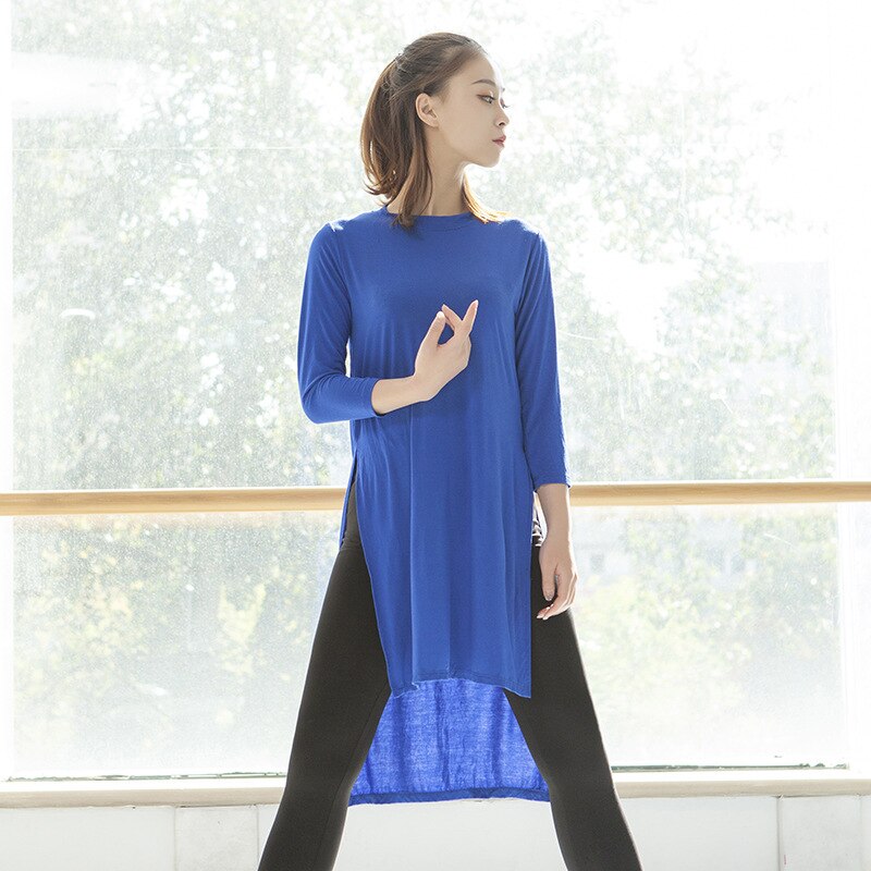 Top Haut Tunique manches longues pour adulte 12 coloris au choix - Dance Store