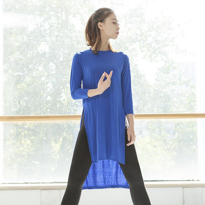 Top Haut Tunique manches longues pour adulte 12 coloris au choix - Dance Store