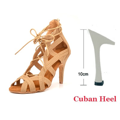 Chaussures de danse pour femme - en daim - 3 coloris au choix: noir, rouge, chair  - Talons personnalisables hauteurs disponibles 10cm 9cm 8.5cm 7.5cm 6cm - Dance Store