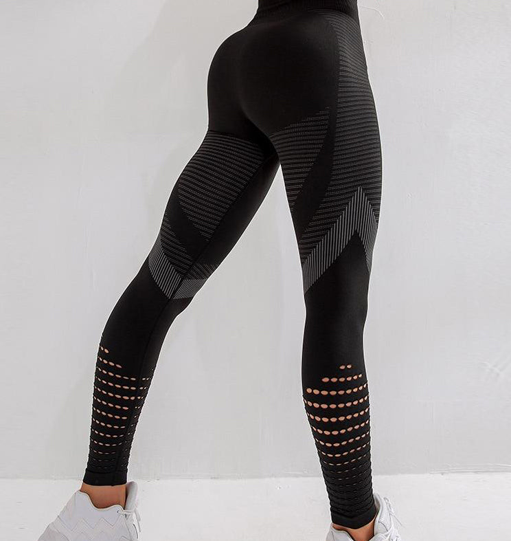 Legging avec motifs transparents 6 coloris au choix