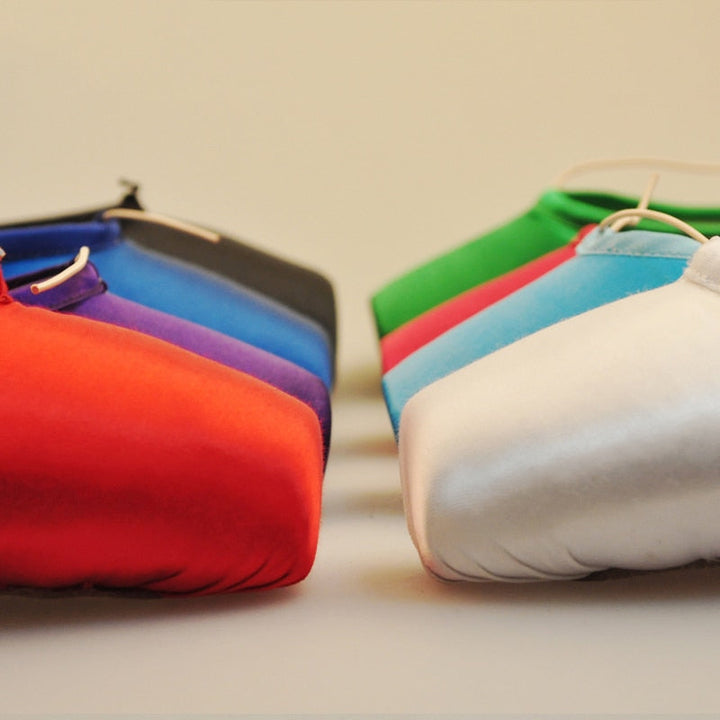 Chaussons Pointes en satin 9 couleurs au choix