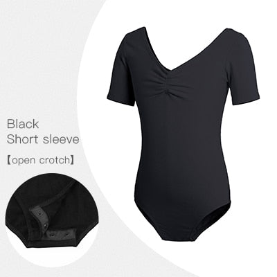 Justaucorps manches courtes avec pressions Zoya