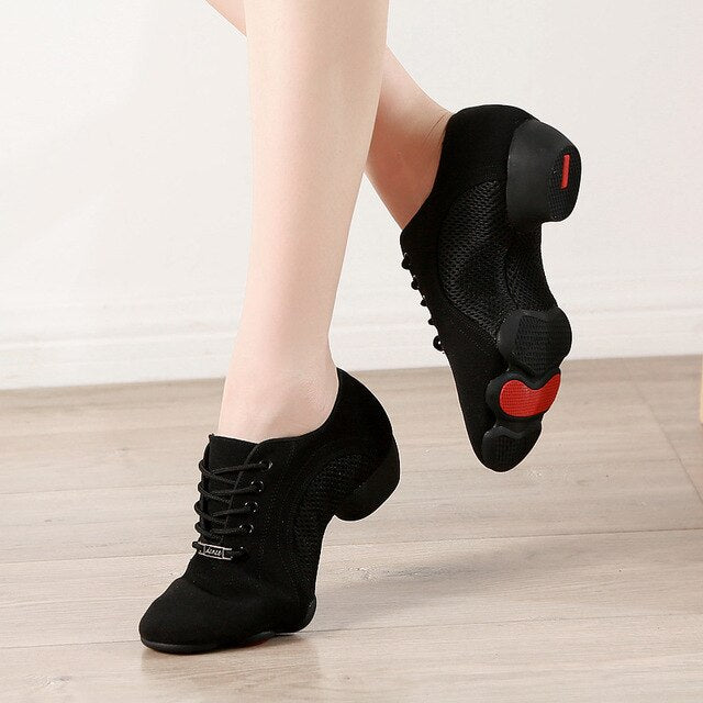 Sneakers danse Léa talon 3 ou 5cm 7 coloris au choix