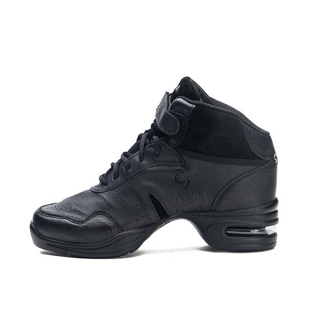 Baskets montantes cuir Sansha