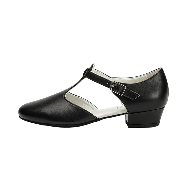 Chaussons danse cuir à talons Diva by Sansha