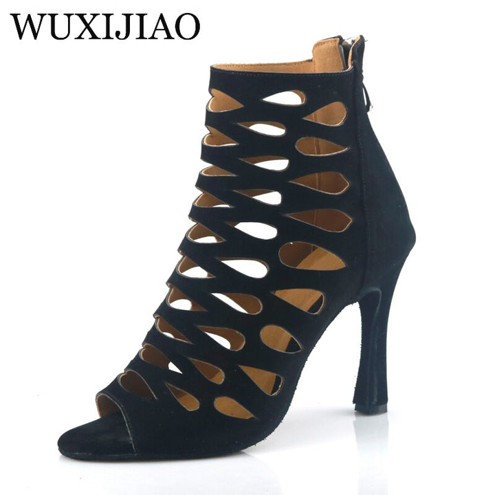 Bottines danse Kiara noir Talons de 8.5cm