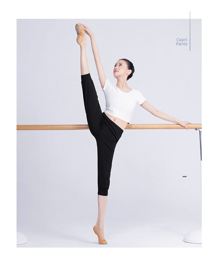 Pantalon capri longueur mi-mollet