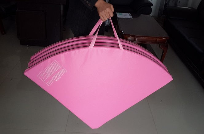 Tapis protection 120cm pour Pole Dance coloris rose ou noir