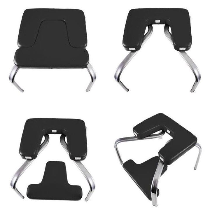 Tabouret d'inversion Yoga 42x43x30cm noir ou rouge