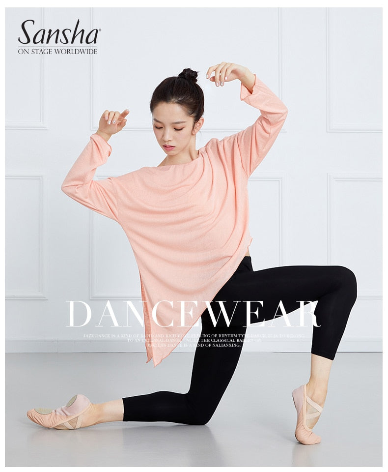 Top manches longues asymetrique Sansha