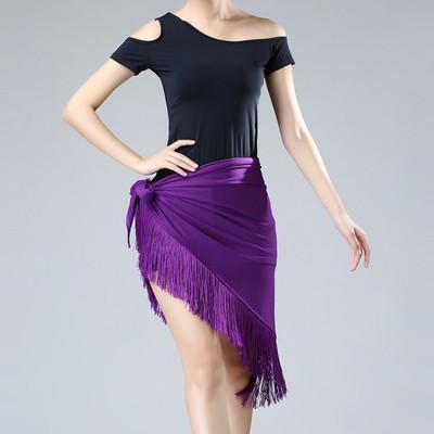 Jupe foulard triangle avec franges 14 coloris au choix