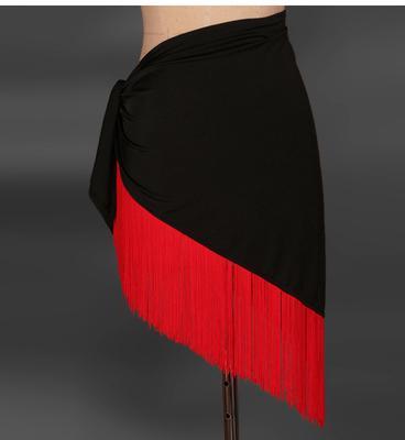 Jupe foulard triangle avec franges 14 coloris au choix