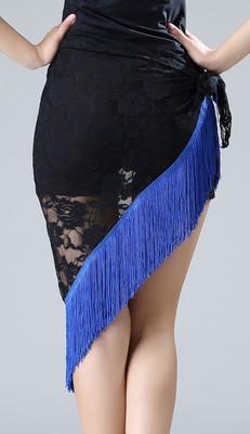 Jupe foulard triangle avec franges 14 coloris au choix