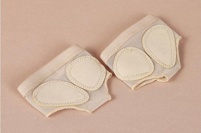 1 Paire Foot Undeez - String de Pied pour danse, pilate et yoga - 2 modèles au choix : avec 2 ou 5 trous - couleur chair - Dance Store