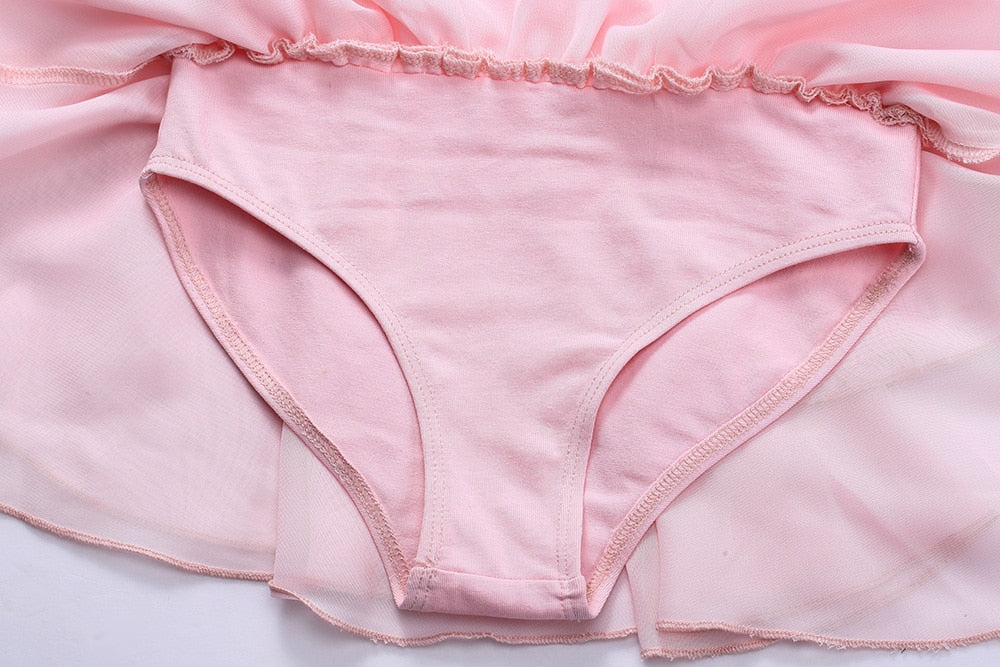 Justaucorps bretelles avec jupette  Noa